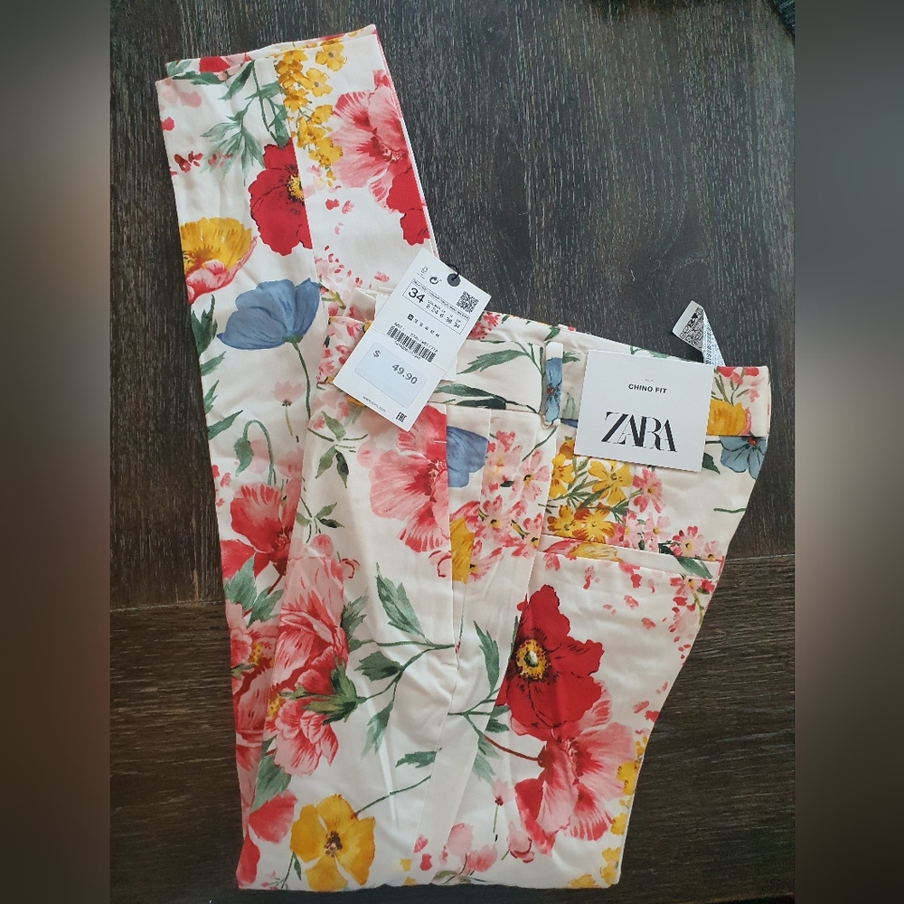 BRAND NEW Zara Chino Fit Pants
